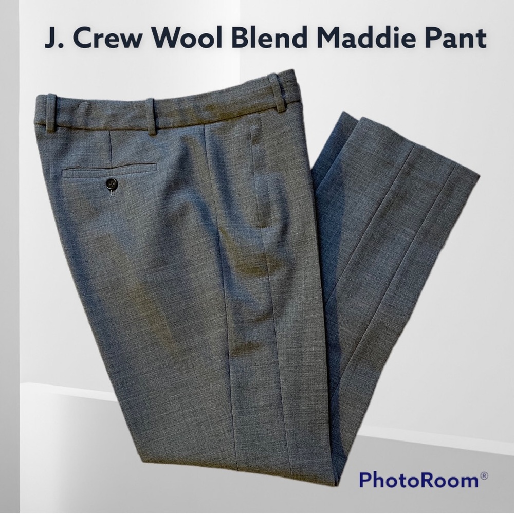 Wool blend J. Crew trousers size 10